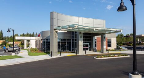 Exterior of neighborhood emergency room